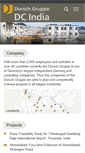 Mobile Screenshot of dc-india.dorsch.de